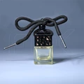 Автофлакон, 7мл, квадрат, крышка черная AF025-7:AB