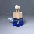 Автофлакон, 7мл, цветное стекло, с деревянными палочками, на прищепке AF033-7:AB