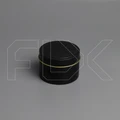 Баночка для свечей, металлическая, с крышкой, 120 мл BZ004-120 BLACK