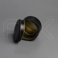 Баночка для свечей, металлическая, с крышкой, 120 мл BZ004-120 BLACK