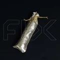 Мешочек подарочный "Лакшери" 12х3.5 см (кратно 100) MP003-12x3.5:AE