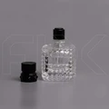 Новинка Атомайзер ребристый, на защелке, 50мл 0_B258-50 BLACK