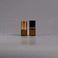 Флакон-роллер 2мл, коричневое стекло со стеклянным роликом (кратно 5) M100-2