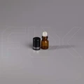 Флакон-роллер 2мл, коричневое стекло со стеклянным роликом (кратно 5) M100-2