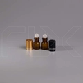 Флакон-роллер 2мл, коричневое стекло со стеклянным роликом (кратно 5) M100-2