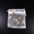 Мешочек подарочный "Бабочки", органза, 10х12 см (кратно 100) MP021-10x12:BP