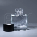 Флакон для аромадиффузора, 50мл, цилиндр (черный) 0_D001-50-BLACK