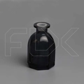 Флакон для аромадиффузора, граненый, 130 мл (черный) 0_D008-130-BLACK