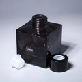 Флакон для аромадиффузора, темное стекло, 100мл, квадрат (темный) 0_D032-100 DARK