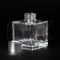 Флакон для аромадиффузора, 90мл, квадрат (серебристый) 0_D002-90-SILVER