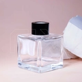 Флакон для аромадиффузора, 90мл, квадрат (черный) 0_D002-90-BLACK