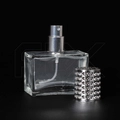 Атомайзер, стекло, 35мл, серебристая крышка/пластик 0_S265-35 SILVER