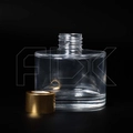 Флакон для аромадиффузора, 150мл, цилиндр (золотистый) 0_D001-150-GOLD