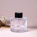 Флакон для аромадиффузора, 80мл, цилиндр (черный) E_D001-80-BLACK