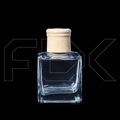 Флакон для аромадиффузора, 140мл, квадрат 0_D012-140