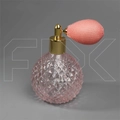Атомайзер стеклянный с грушей, розовое стекло, 100мл 0_S150-100 PINK