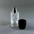 Атомайзер, стекло, 22мл, черная крышка/дерево 0_S237-22 BLACK