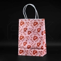Крафт-пакет с сердечками 15х21 см PR503:CF