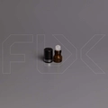 Флакон-роллер 1мл, коричневое стекло со стеклянным роликом (кратно 5) M100-1