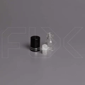 Флакон-роллер 2мл, прозрачное стекло со стеклянным роликом (кратно 5) M101-2