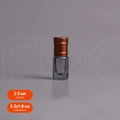 Флакон-роллер 2.5мл, стеклянный со стеклянным роликом (кратно 5) M120-2.5:AO