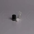 Флакон-роллер 4мл, прозрачное стекло со стеклянным роликом (кратно 5) M101-4