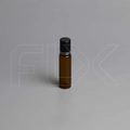 Флакон-роллер 10мл, коричневое стекло со стеклянным роликом (кратно 5) M100-10