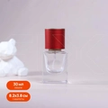 Атомайзер, 30мл, квадрат, красная крышка/пластик 0_S316-30 RED