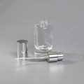 Атомайзер, стекло, 22мл, серебристая крышка/металл 0_S227-22 SILVER