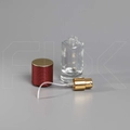 Атомайзер, стекло, 22мл, красная крышка/пластик 0_S338-22 RED