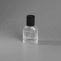 Атомайзер, 26мл, узорное стекло, черная крышка/пластик 0_S012-26 BLACK