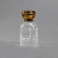 Атомайзер, 26мл, узорное стекло, золотая крышка/пластик 0_S272-26 GOLD