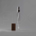 Атомайзер, квадрат, ореховая крышка, 10 мл 0_S144-10 WALNUT