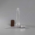 Атомайзер, квадрат, ореховая крышка, 10 мл 0_S144-10 WALNUT