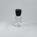 Атомайзер, стекло, 30мл, черная крышка/дерево 0_S259-30 BLACK
