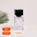 Атомайзер, черные крышка и помпа, на защелке, 30мл 0_B161-30 BLACK