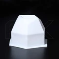 Форма для свечи, силиконовая, 6.7x4.7 см FS001:GL