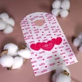 Пакет "LOVE сердечки" 13х21, 40 мкм (кратно 50) PR207-13X21:BI