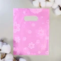 Пакет "Цветы на розовом фоне" 15х20 (кратно 100) PR425-15x20:BI