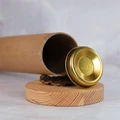 Тубус картонный, с металлической крышкой, 52х300 мм TB002-52x300:FJ