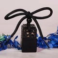 Автофлакон 7мл, черный матовый, с черной крышкой AF049-7:AB